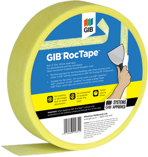 GIB ROCTAPE JOINT TAPE 75M ROLL