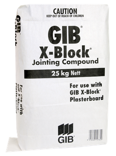 GIB X-BLOCK COMPOUND - 25KG BAG