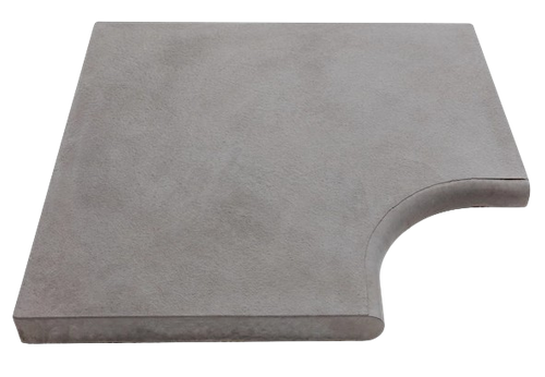 Split Granite Bullnose 360 Int. Corner Standard Paver (Standard Colour)