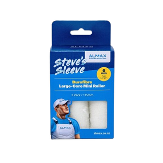 STEVES EXOFIBRE Large-Core Mini Roller 115 x 10mm - pack of 2