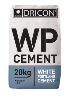 DRICON WHITE CEMENT 20KG