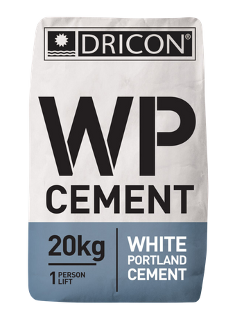 DRICON WHITE CEMENT 20KG