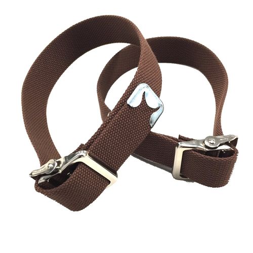 MANNERS STILTS-TOE STRAP W/ LOCK BUCKLE