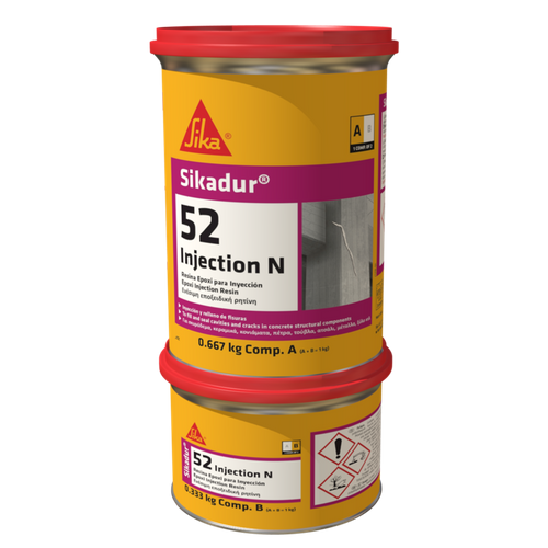 SIKA DUR-52 INJECTION NORMAL PART A & B (1KG KIT)