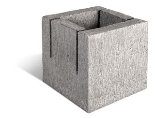 20 SERIES HALF KNOCK OUT BOND BEAM BLOCK