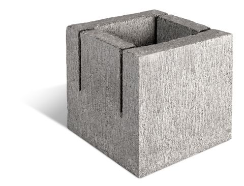 20 SERIES HALF KNOCK OUT BOND BEAM BLOCK