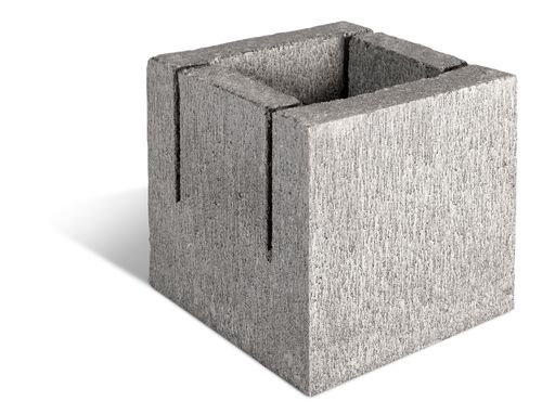 20 SERIES HALF KNOCK OUT BOND BEAM BLOCK