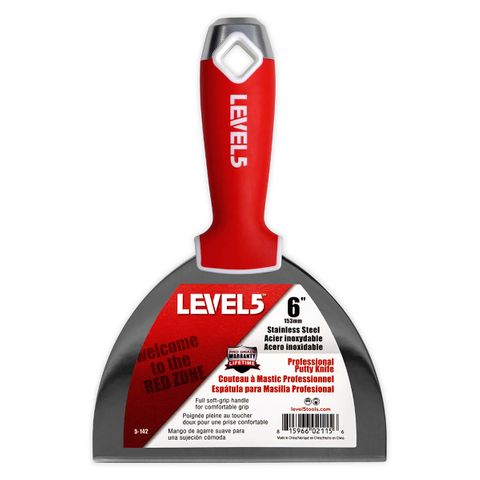 LEVEL 5 6in SS SOFT GRIP JOINT KNIFE