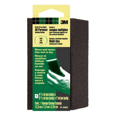 3M FINE SINGLE ANGLE SANDING SPONGE