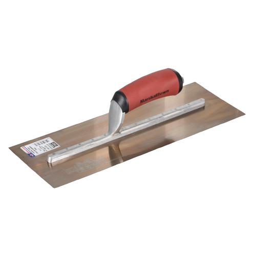 MARSHALLTOWN GOLD S/S TROWEL 14" (350MM X 125MM)