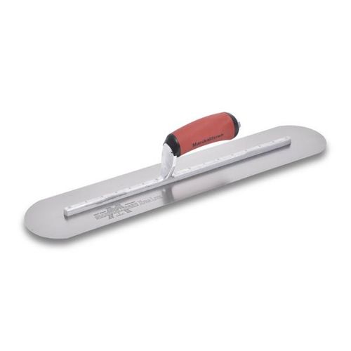MARSHALLTOWN STEEL ROUND ENDS TROWEL 20" (500X125MM)