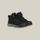 HARD YAKKA 3056 LACE/ZIP SAFETY BOOT (BLACK) SIZE 10