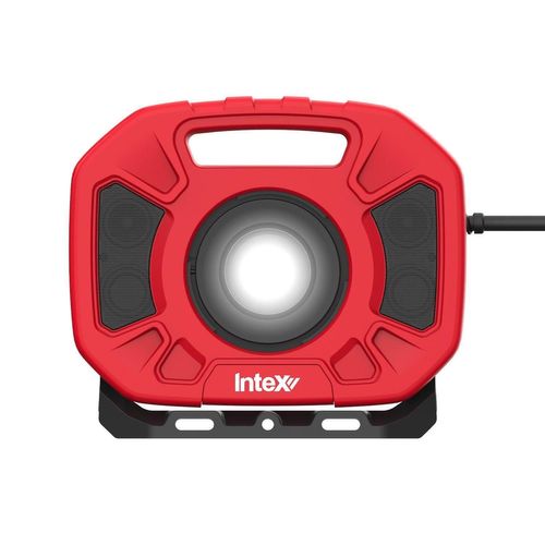 INTEX Lumo 40W Corded LED Light 4000 Lumens Bluetooth Speaker