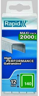 RAPID 140/10MM GALV STAPLE (2000PK)