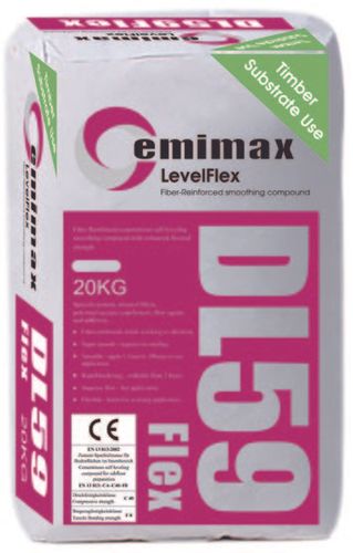 CEMIMAX DL59 FLEX FIBRE-REINFORCED SELF-LEVELLING COMPOUND 1-100MM 20KG