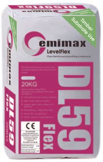 CEMIMAX DL59 FLEX FIBRE-REINFORCED POLISHABLE SELF-LEVELLING COMPOUND 1-40MM 20K