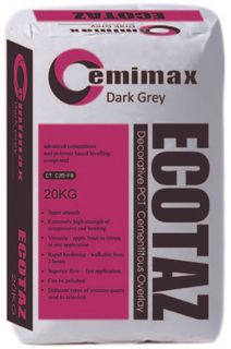 CEMIMAX ECOTAZ GREY DECROTIVE PCT CEMENTITOUS OVERLAY 20KG