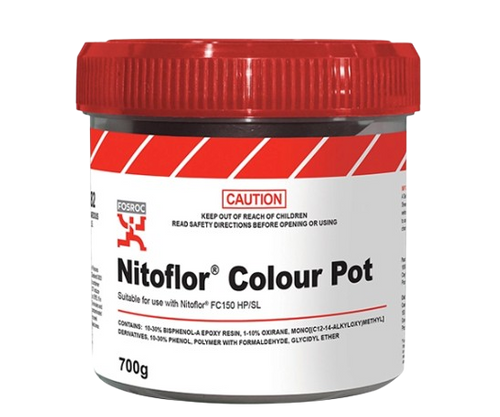 FOSROC NITOFLOR COLOUR POT PIPELINE GREY 0.7KG