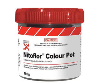 FOSROC NITOFLOR COLOUR POT GREY (CURTAIN CALL) 0.7KG