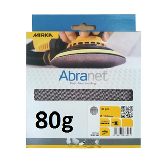 MIRKA ABRANET 150MM (80G) 10 PACK