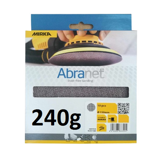 MIRKA ABRANET 150MM (240G) 10 PACK
