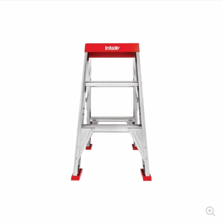INTEX 3 STEP ALUMINIUM PLATFORM LADDER - 900MM