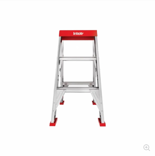 INTEX 3 STEP ALUMINIUM PLATFORM LADDER - 900MM