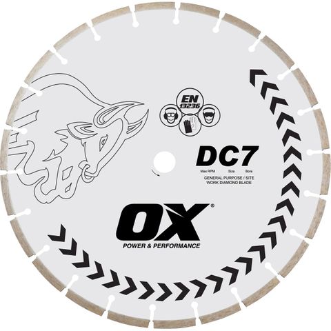 OX DIY 5 CONTRACTOR DIAMOND BLADE