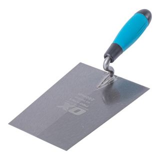 OX PRO SQUARE FRONT TROWEL 135X105X200MM