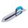 PRO POINTED S/S FIN. TROWEL 115X450