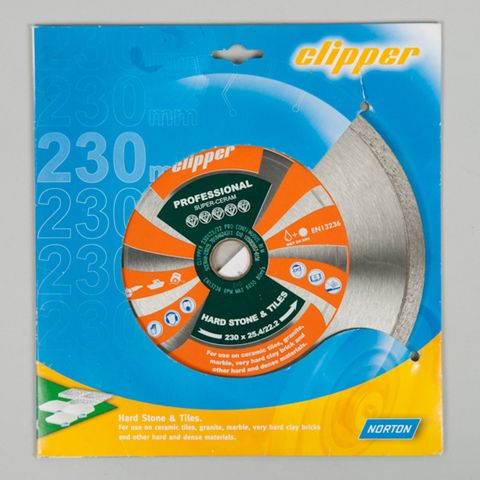 CLIPPER 105MM PRO CONT.RIM TILE BLADE