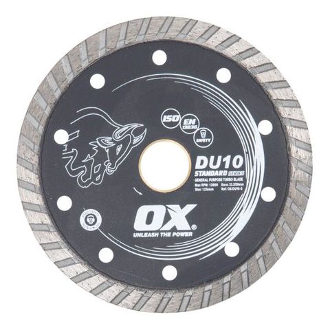 ox Standard DU10 General Purpose 125mm Diamond Blade