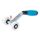 OX PRO POLY WHEEL ROLLER RAKER - STD