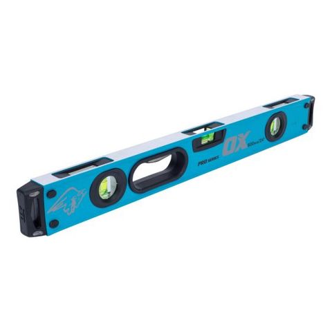 OX PROFESSIONAL 600MM SPIRIT LEVEL