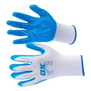 OX POLY LINED NITRILE GLOVE (5 PK) SZ 10