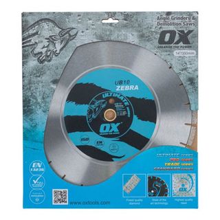 OX ULTIMAT UB10 ZEBRA  ABRASIVE 350MM