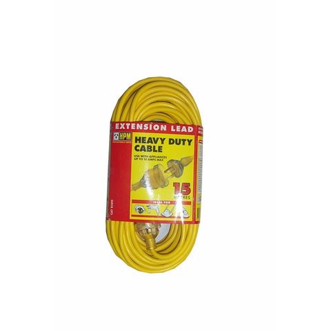 HEAVY DUTY EXT LEAD 15 MTR