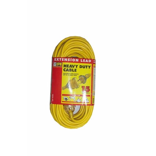 HEAVY DUTY EXT LEAD 15 MTR