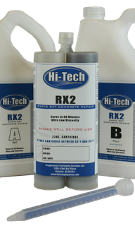 Hi-T RX2 Rapid Set Concrete Repair 650ml Dovetail