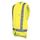 HI-VIS YELLOW SAFETY VEST - 2XL