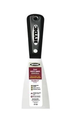 HYDE 2in FLEX ST/STEEL PUTTY KNIFE