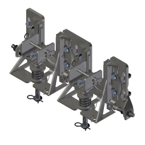 TUFF Line Dual Swivel End Assembly Spring Tensioned Operator Side