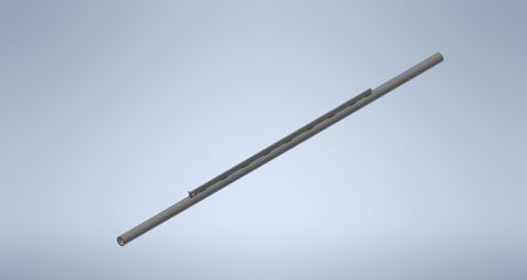 TUFF EP Pole 1500 BW less 50mm c/w 1474 TW, 2600 Pole x 60 Dia - Custom