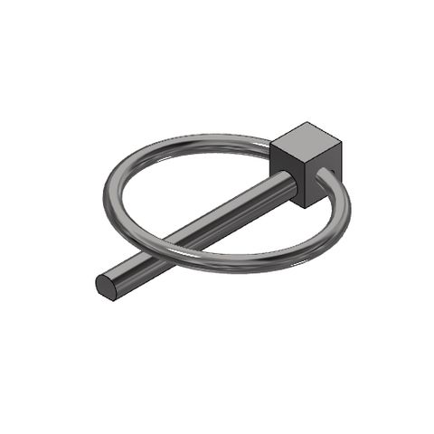 TUFF Clamp Skirt Linch Pin SS304 (4.5mm)