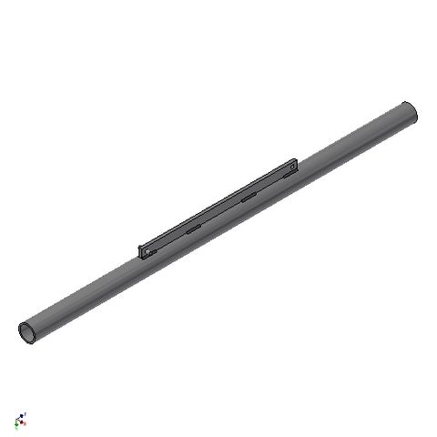 TUFF EP Pole 0600 BW less 50mm c/w 0559 TW, 1379 Pole x 60 Dia