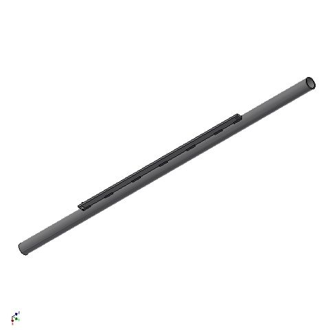 TUFF EP Pole 1050 BW less 50mm c/w 1016 TW, 1836 Pole x 60 Dia