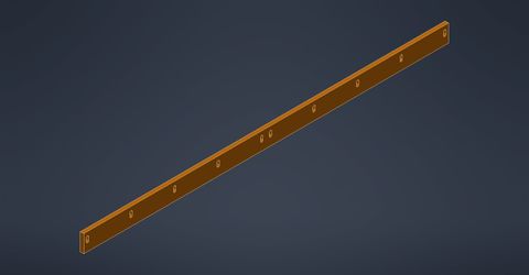 TUFF Diagonal Plough Blade 1200 to 1500 - Custom Built