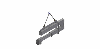 Extended Face Width Pulley Lifting Beams
