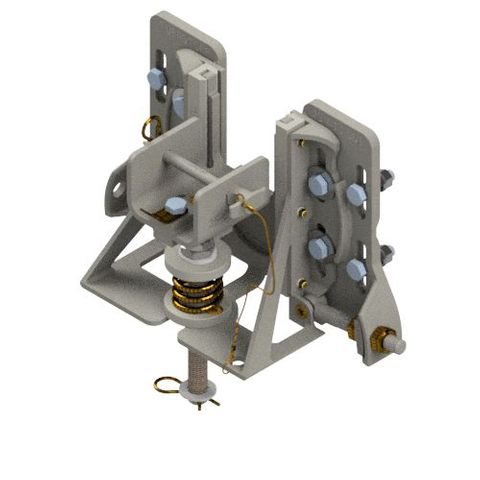 TUFF Line Swivel End Assembly Spring Tensioned Operator Side