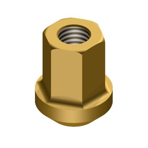 Rigid Poly 1340 Skirt Top Nut